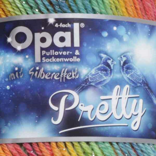 OPAL Sockenwolle Pretty-mit-Silbereffekt