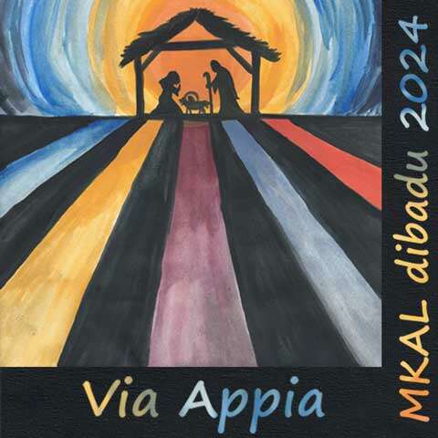 the painting for our KAL Via Appia