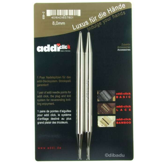 addiclick Needle Tips Basic 8,0 mm
