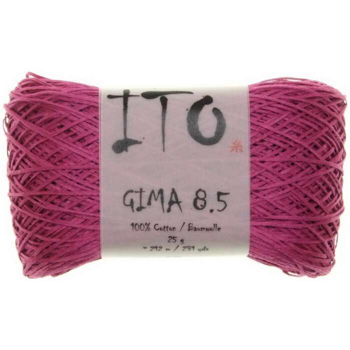25g ITO - Gima 8.5 reine Baumwolle Farbe 014 Dahlia
