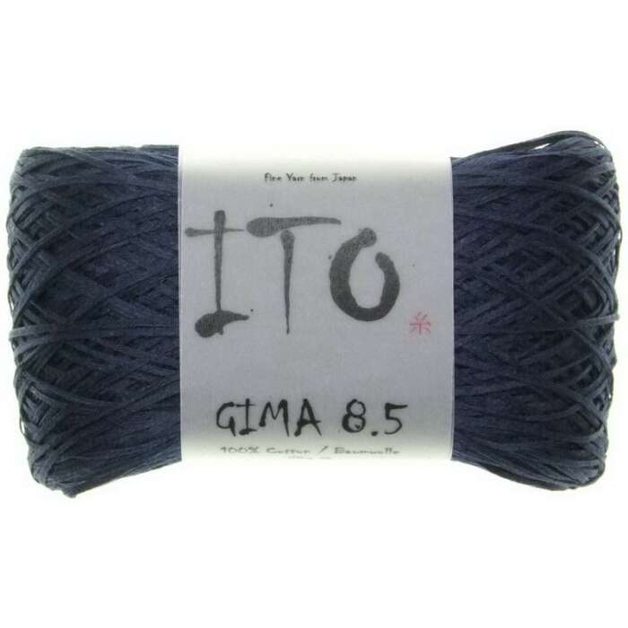 25g ITO - Gima 8.5 reine Baumwolle Farbe 017 Orient Blue