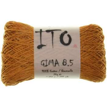 25g ITO - Gima 8.5 reine Baumwolle Farbe 030 Gold Oak