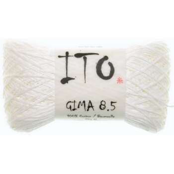 25g ITO - Gima 8.5 reine Baumwolle Farbe 035 White