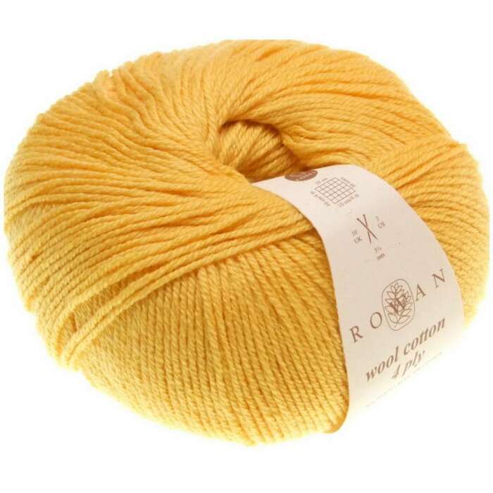 Rowan Wool Cotton 4 Ply - 488 Butter