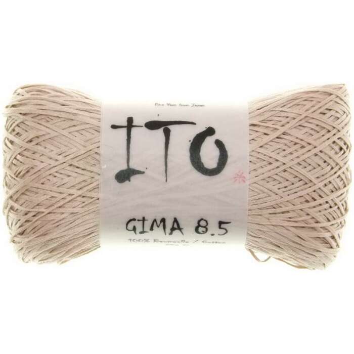 25g ITO - Gima 8.5 reine Baumwolle Farbe 400 Cream