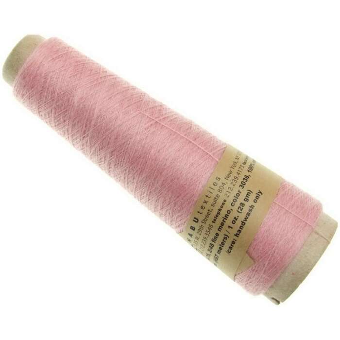 Habu Textiles Fine Merino - sakura pink