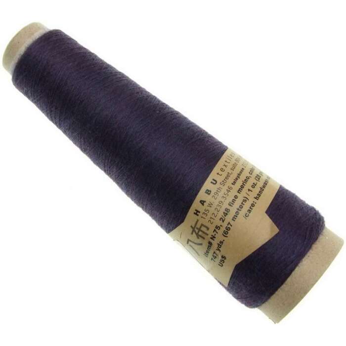 Habu Textiles Fine Merino - purple