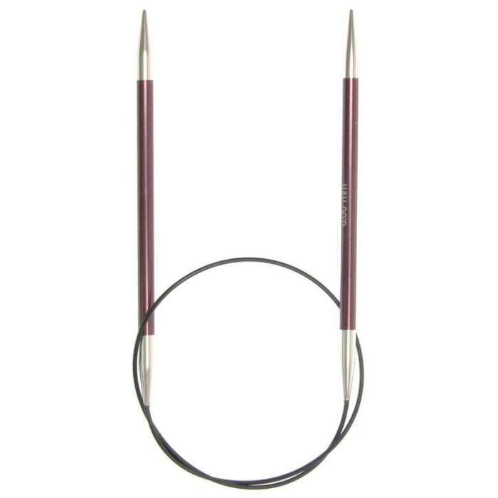 ZING - Alu Rundstricknadel 60 cm 6 mm