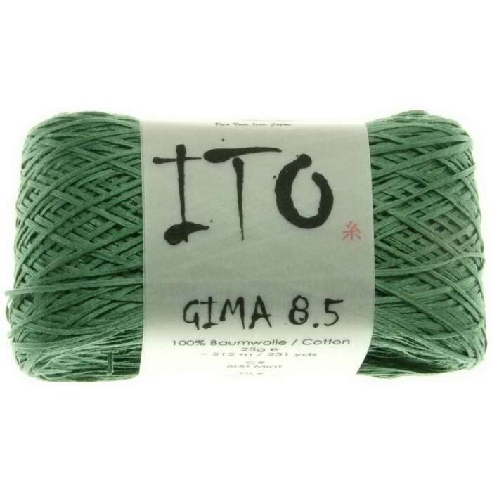 25g ITO - Gima 8.5 reine Baumwolle Farbe 600 Mint