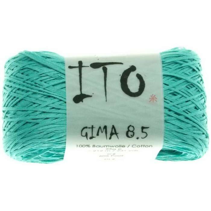 25g ITO - Gima 8.5 reine Baumwolle Farbe 605 Pool