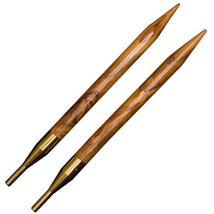 addiclick Needle Tips NATURE Olivenholz 7,0 mm
