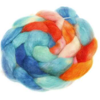 Funnies to Spin - Bluefaced Mohair No.79