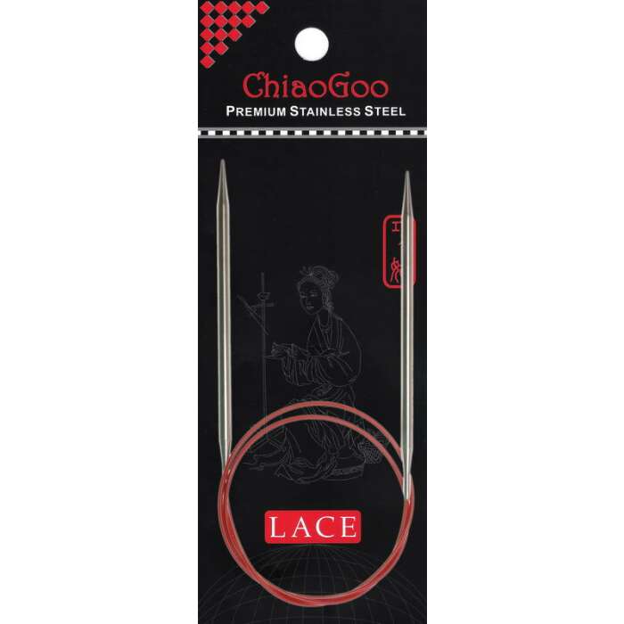 ChiaoGoo Red LACE Rundstricknadel 60 cm 6,5 mm