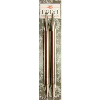 ChiaoGoo TWIST Lace Tips - stainless steel - 5" (13 cm) 13cm (normal) 1,5 mm