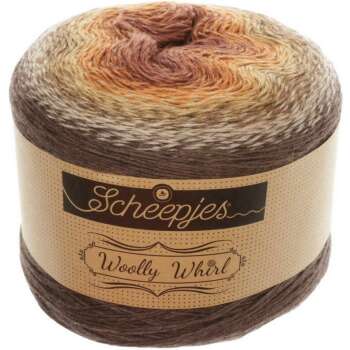 Scheepjes - Woolly Whirl Farbe 471 Chocolate Vermicelli
