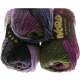 NORO Kureyon Wolle Farbe 188 Moss, Purples, Navy, Black, Grey