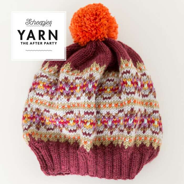 Scheepjes Yarn The After Party No. 036 - Autumn Colors Bobble Hat
