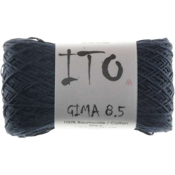 25g ITO - Gima 8.5 reine Baumwolle Farbe 625 Navy
