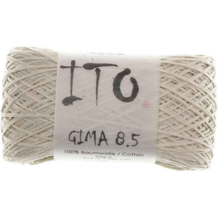 25g ITO - Gima 8.5 reine Baumwolle Farbe 627 Rainy Day