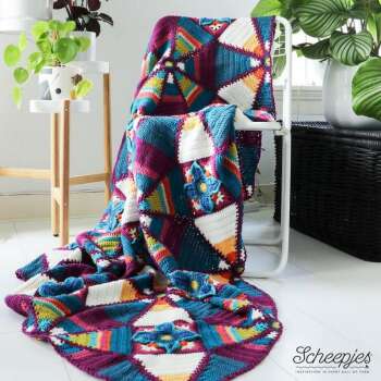 Scheepjes Royal Garden Blanket Kits - Color Crafter