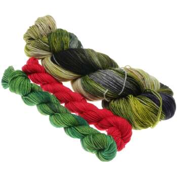 Farbensammler - Sock Kit "Wintergrün"