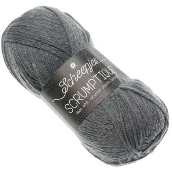 Scheepjes Scrumptious - Farbe  380 Black Sesame Muffin