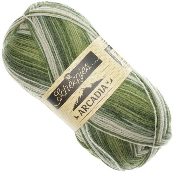 Scheepjes Arcadia Striped - Farbe 905 Rainforest