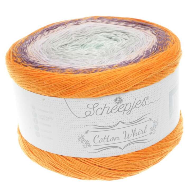 Scheepjes - Cotton Whirl Farbe 710 Clementine Cloud