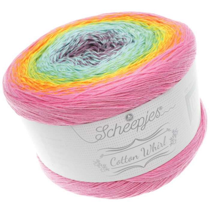 Scheepjes - Cotton Whirl Farbe 711 Sprinkles