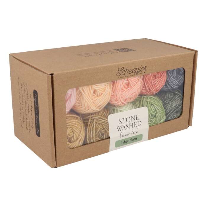 Scheepjes - Stone Washed Colour Pack 10x25g - Intentions