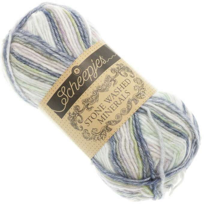 Scheepjes - Stone Washed Minerals Farbe 920 Amtetrine Breeze