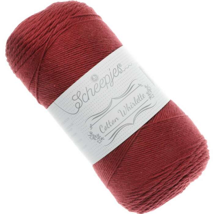 Scheepjes - Cotton Whirlette Farbe 810 Cherry