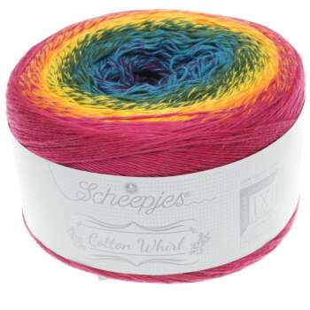 Scheepjes - Cotton Whirl Farbe 712 Fruit Salad