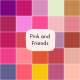 Funnies Mini Set  eine Art Adventskalender 24 x Merino Sock - "Pink and Friends"