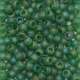 Toho Saatperlen 8/0 Grasgrün mit gefrosteter Oberfläche